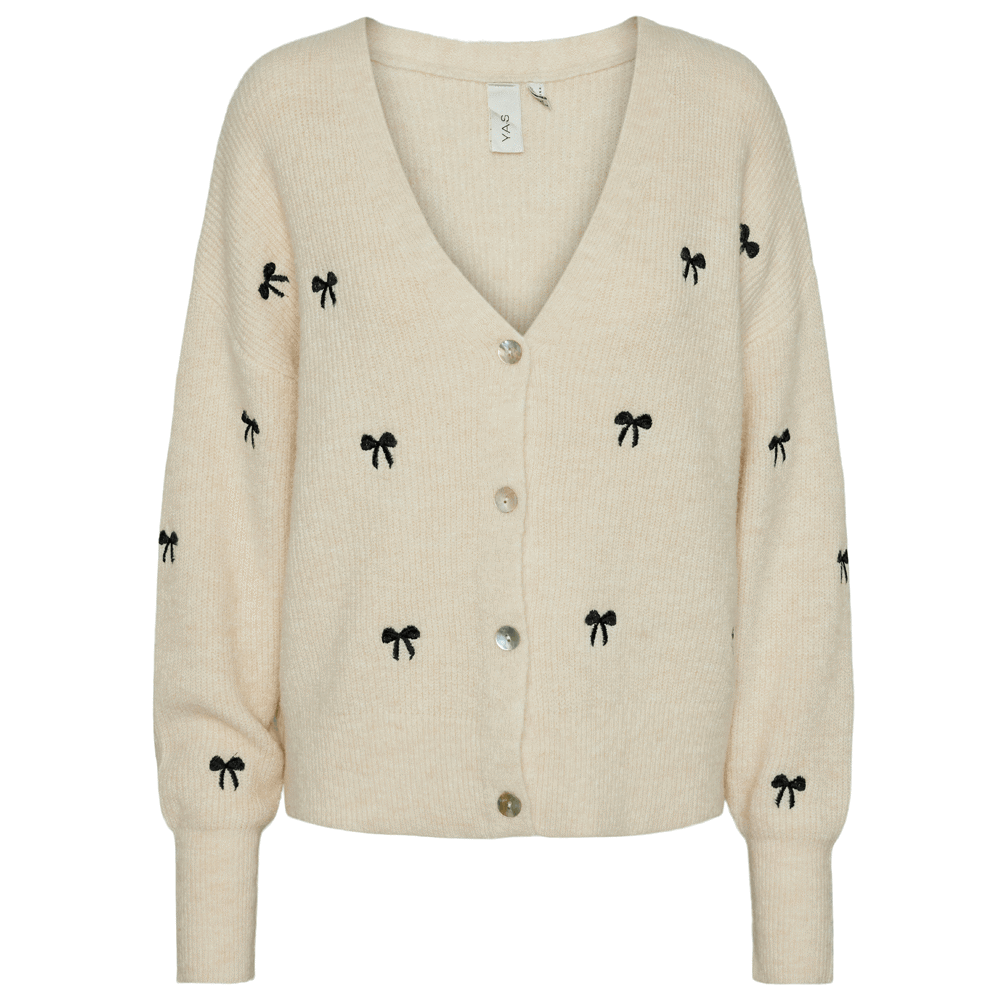 Y.A.S. Bow Embroided Cardigan